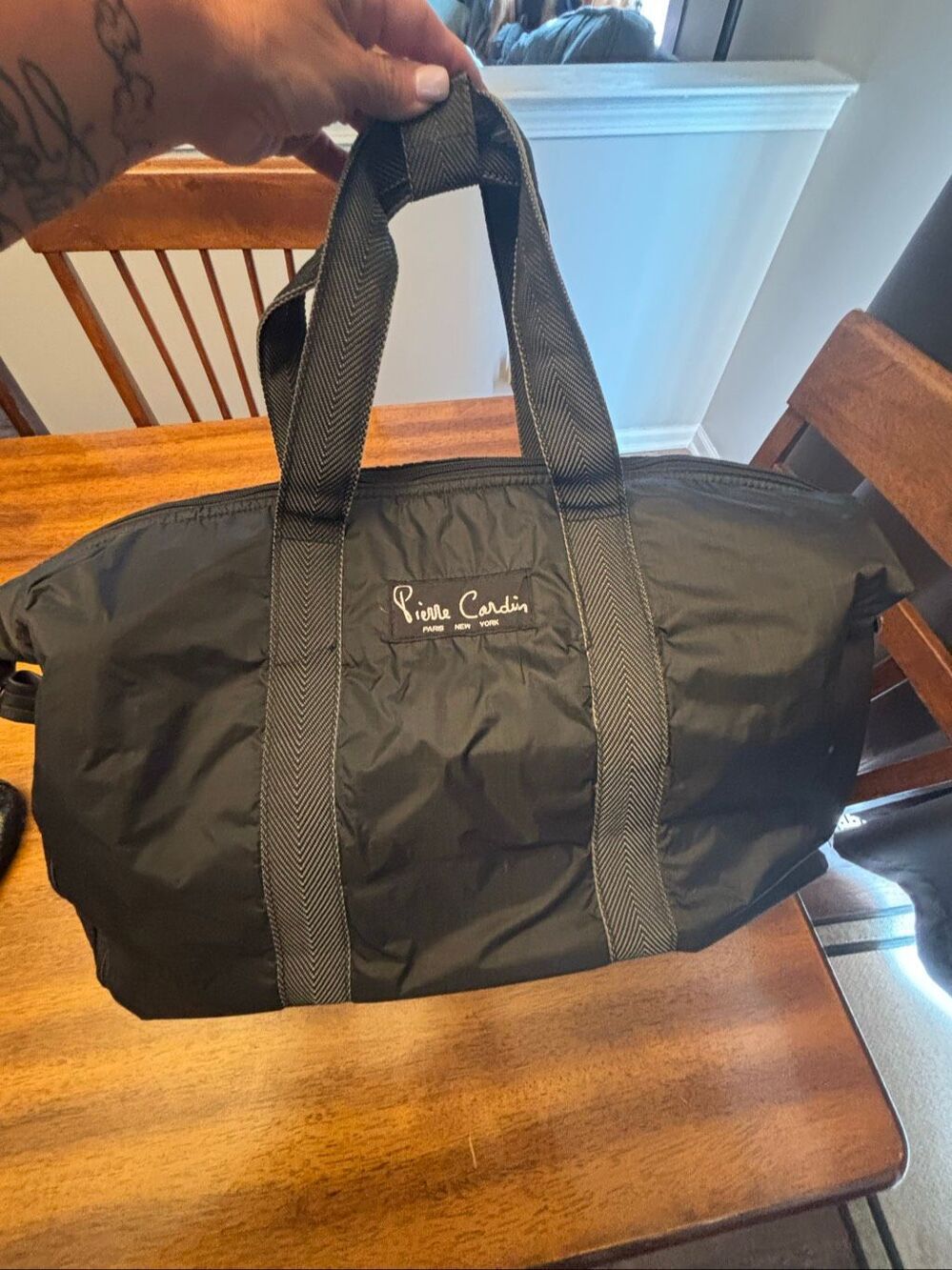 Vintage Pierre Cardin travel bag